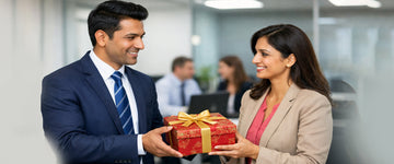 Indian sweets online packaging ready for corporate client delivery