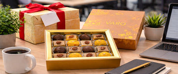 Best gift for employees displayed as premium corporate gift hampers in office setting