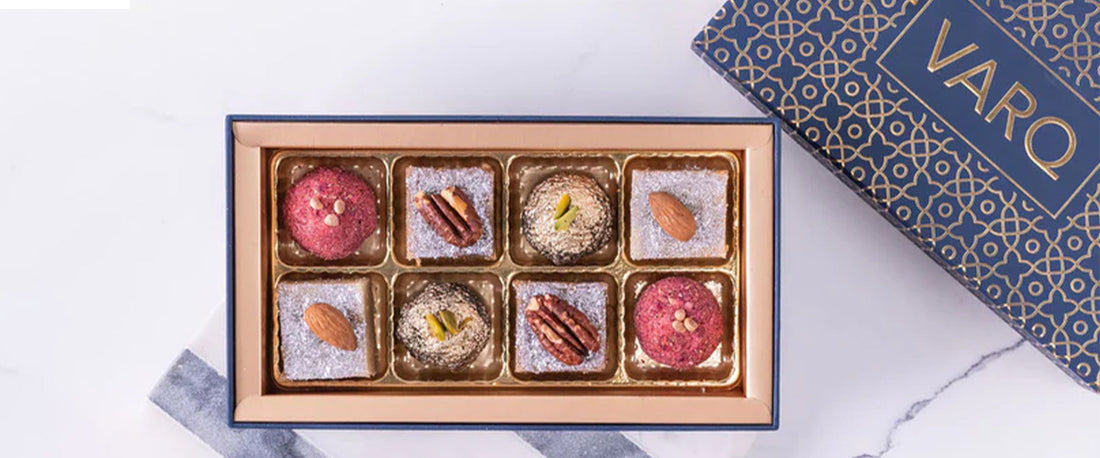 Celebration box of Indian sweets
