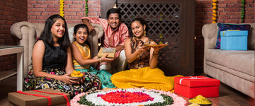 Moments of Joy, Wrapped in Gold: Celebrating Love Through Indian Artistry