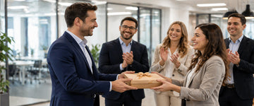 Luxury corporate gifts for coworkers celebrating workplace achievements in USA 