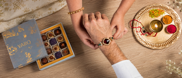 Sister sending Rakshabandhan gift to brother across USA.