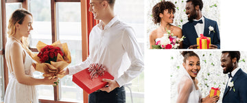 Wedding sweet box gifting for a modern U.S. wedding celebration
